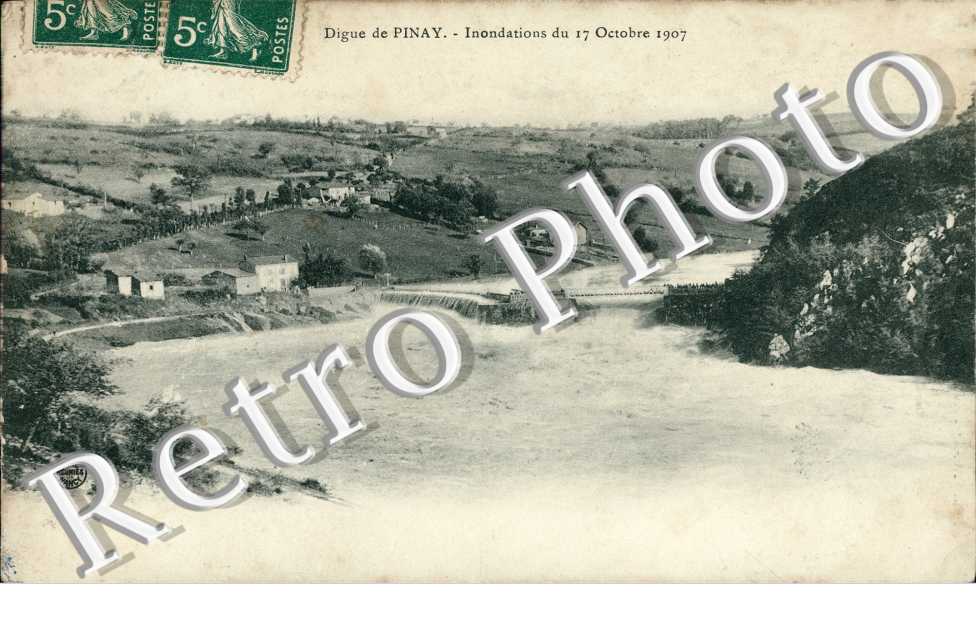 Digue, Inondations du 17 octobre 1907