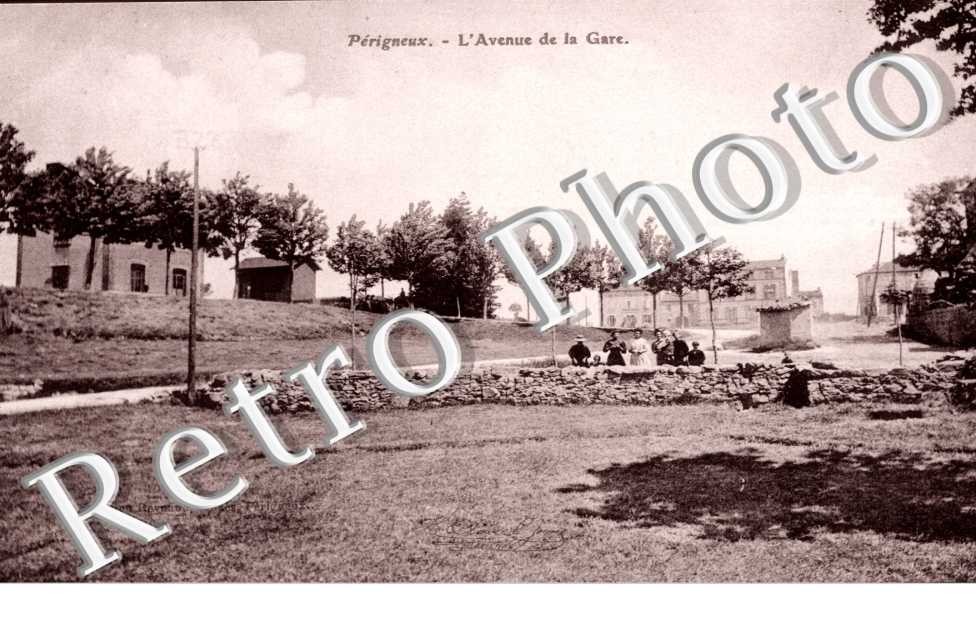 l'avenue de la gare