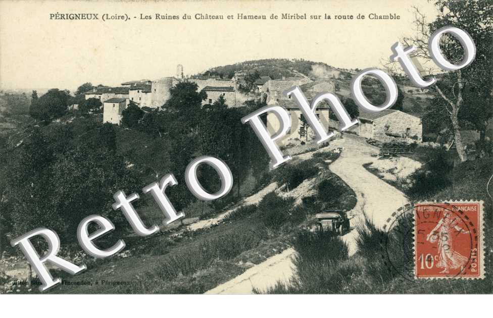 Ruines du Chateau et Hameau de Miribel