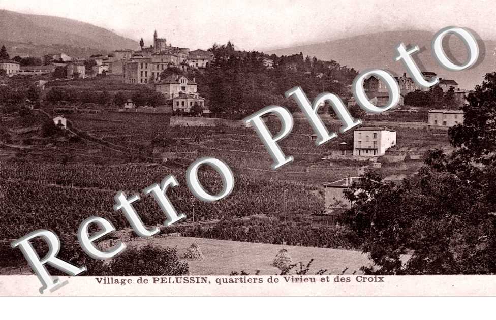 Village de Pelussin, Quartier de Virieu et des Croix