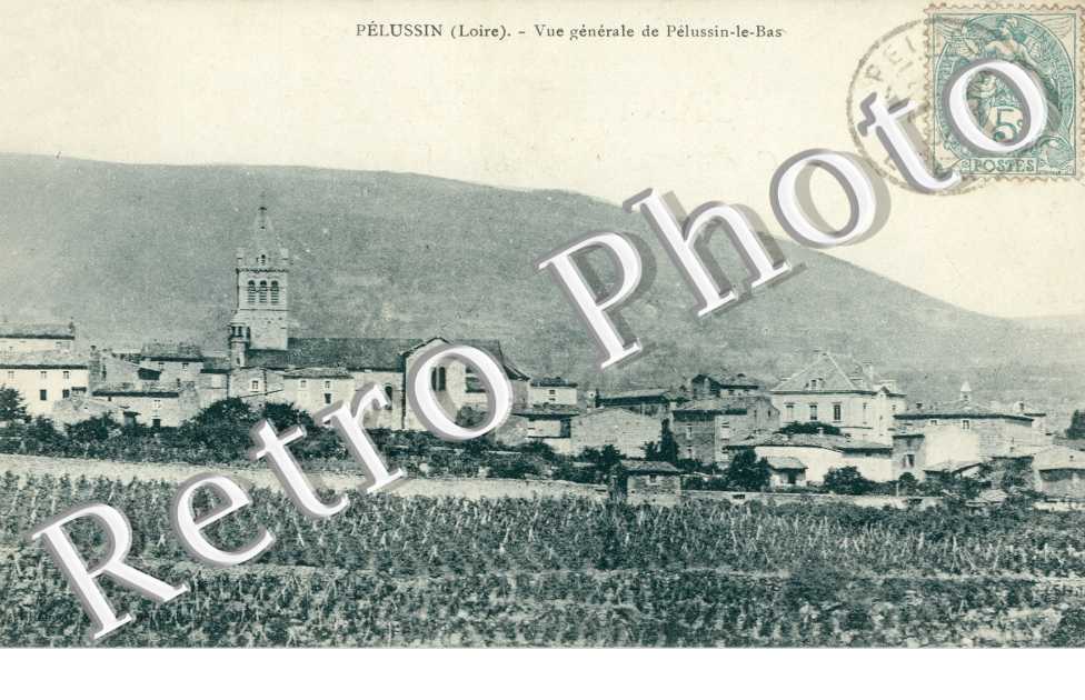 Vue Generale de Pelussin-le-Bas