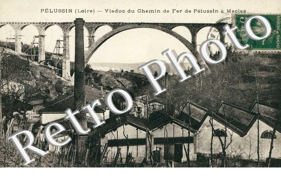 viaduc du chemin de fer de Pelussin a maclas