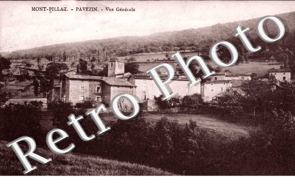 vue generale - Mont-Pilat