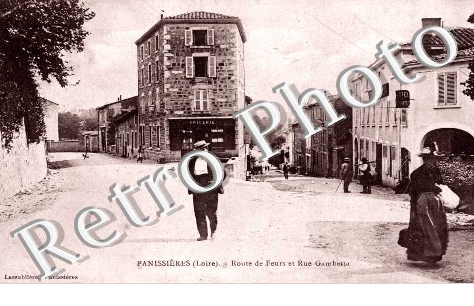 Route de Fleurs et Rue Gambetta