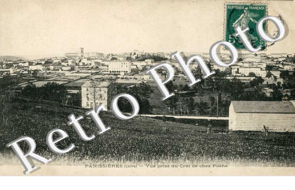 Vue prise du Cret de chez Poche
