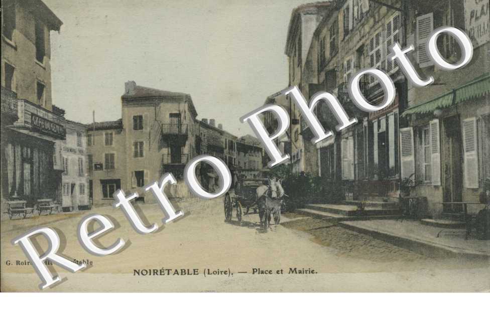 place et mairie - carte couleur
