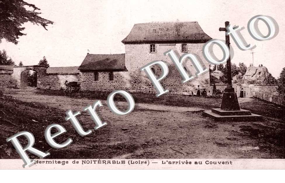 hermitage - l'arrivee au couvnt