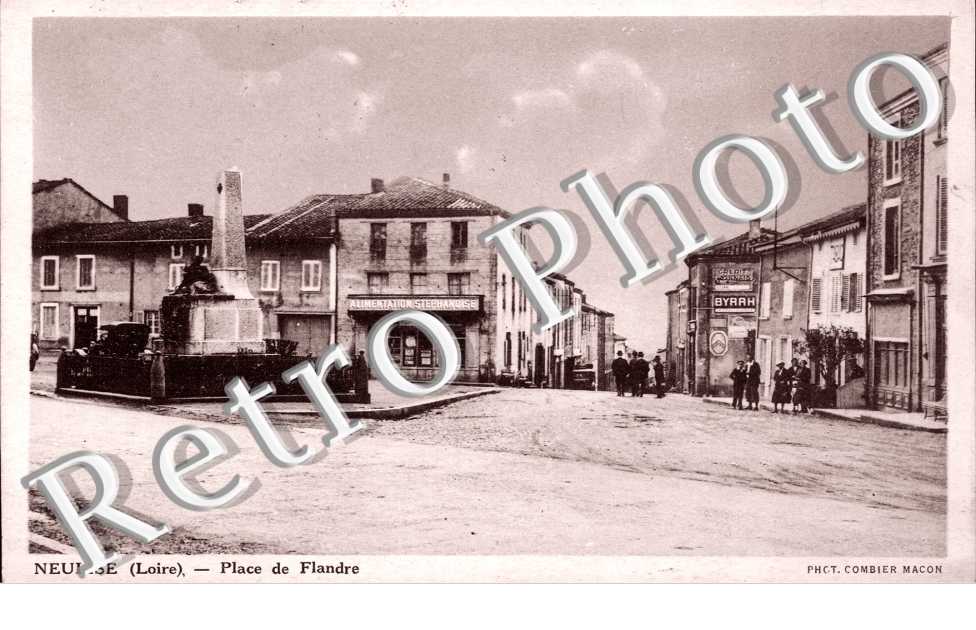 place de Flandre - carte couleur