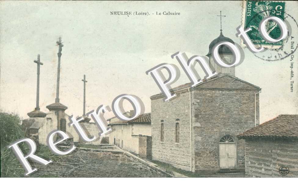 le calvaire - carte couleur