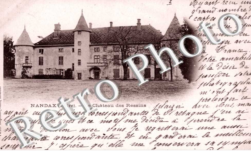 le chateau des Ressins