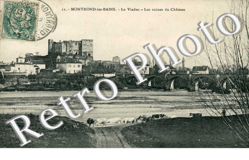 Le Viaduc et les Ruines du Chateau