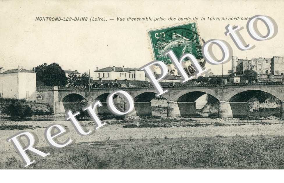 Vue d'ensemble prise des bords de la Loire