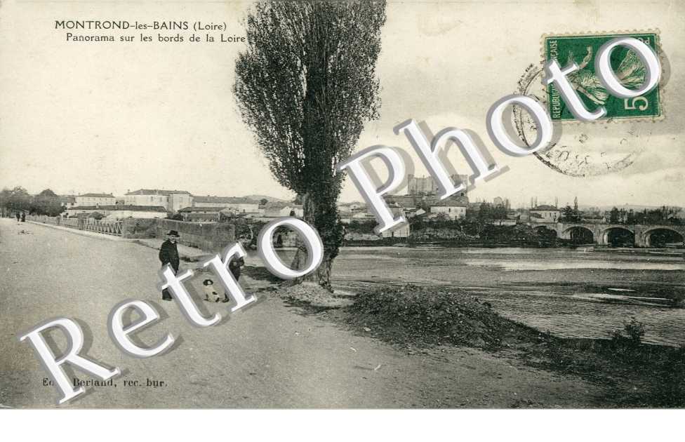 panorama sur les bords de la loire
