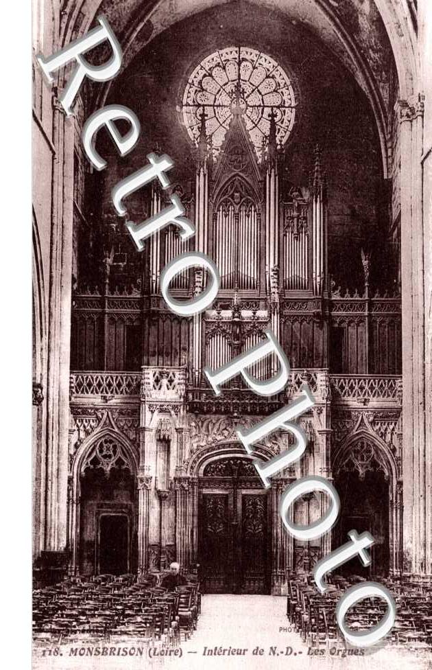 Interieur de l'Eglise Notre Dame - Les Orgues