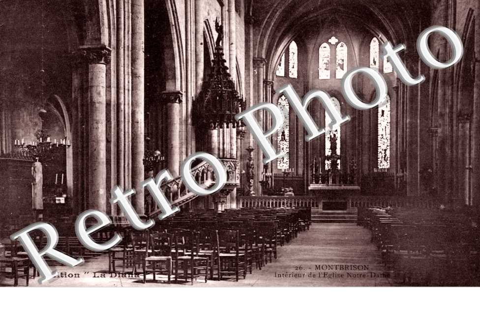 Interieur de l'Eglise Notre Dame