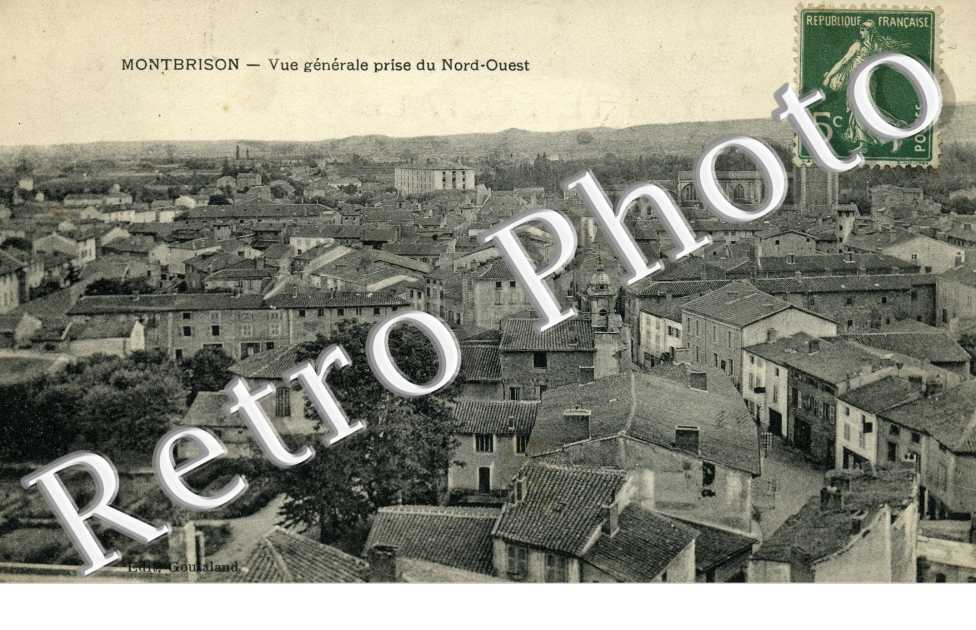 Vue generale prise du nord ouest
