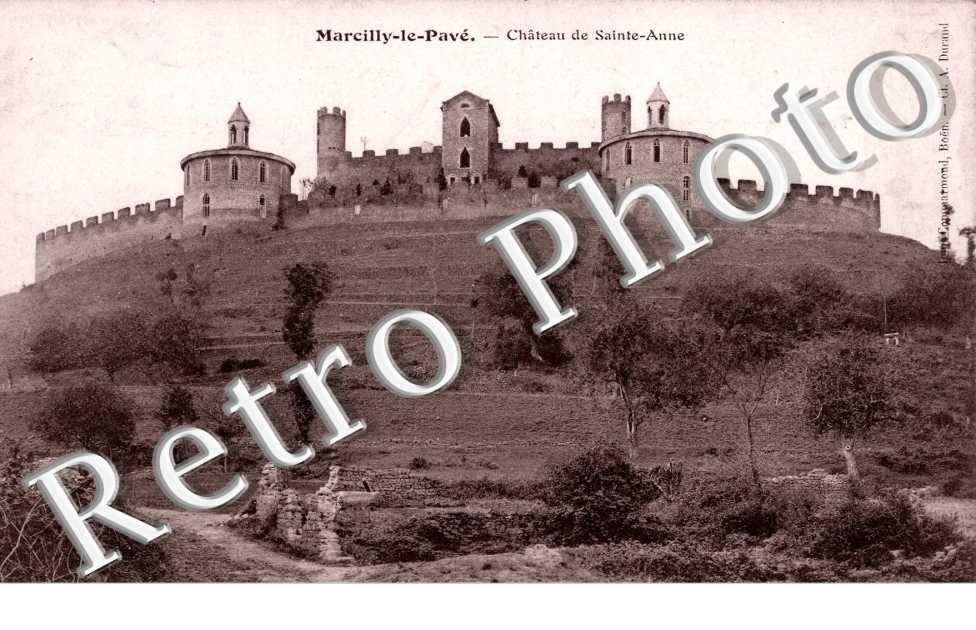 Macilly le Pave, Chateau de Sainte Anne