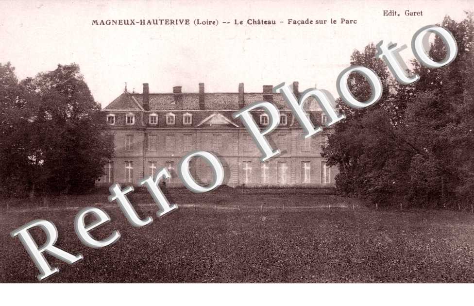 Le Château- façade sur le parc