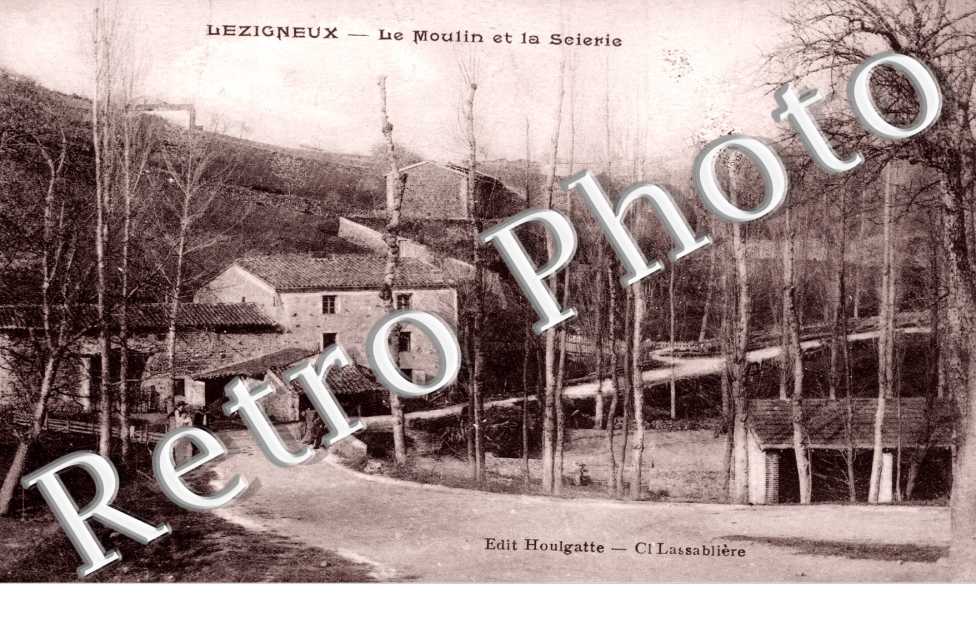 Le moulin et la scierie