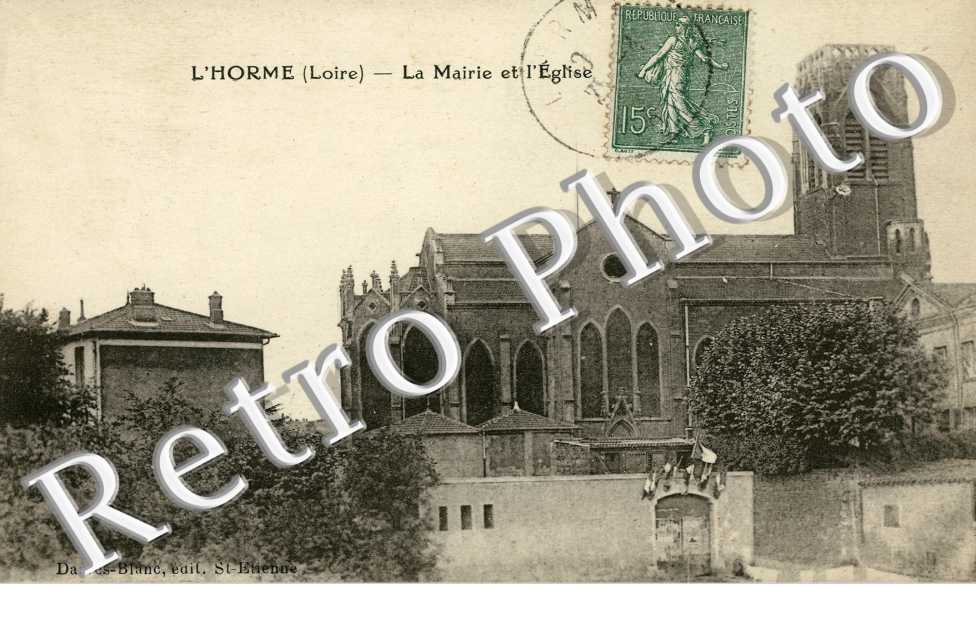 La mairie et l'eglise