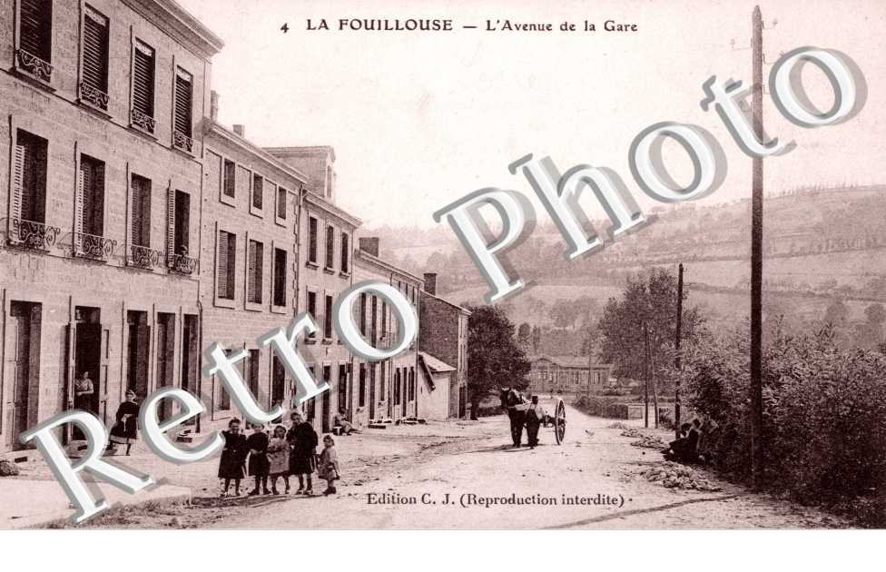 L'avenue de la gare
