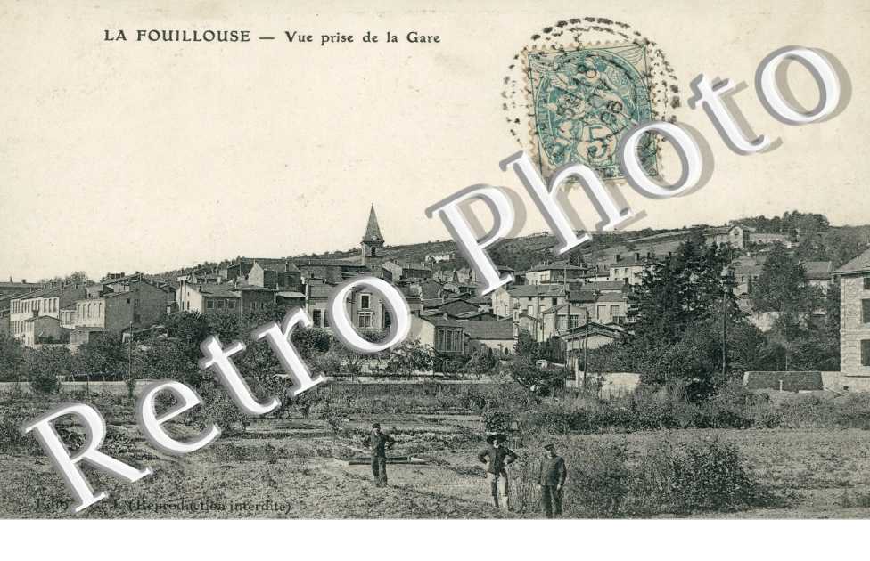 Vue prise de la Gare