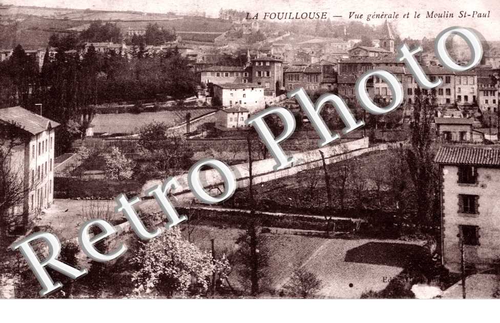 Vue generale et le Moulin Saint Paul
