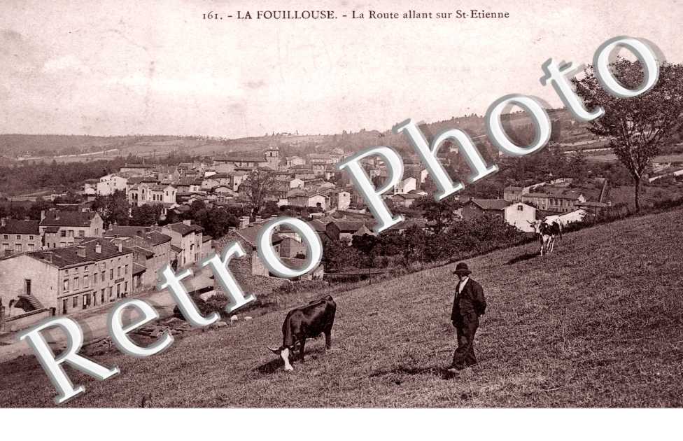 Route allant sur Saint Etienne