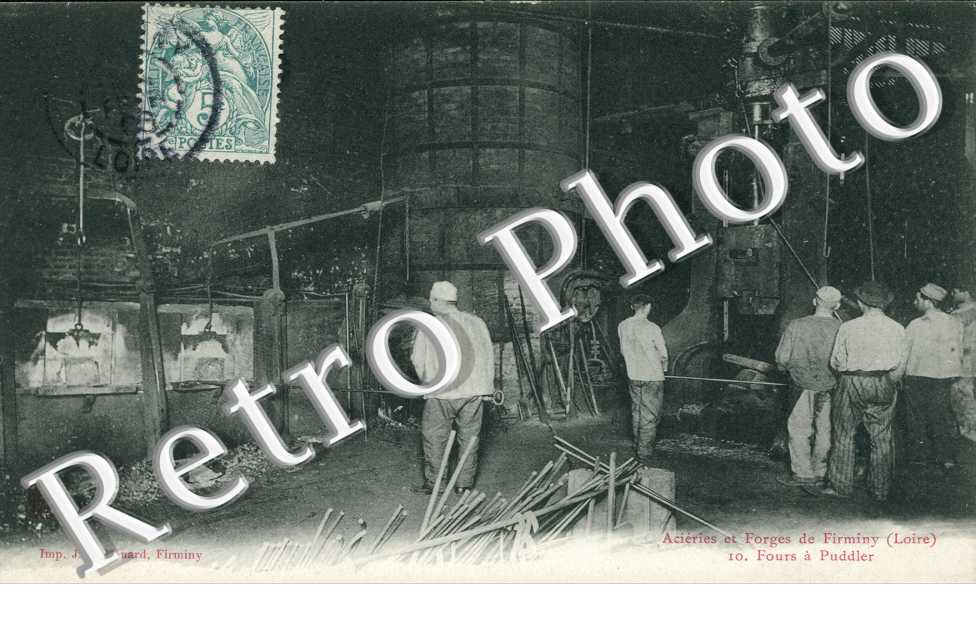 Acieries et Forges, Fours a Puddler