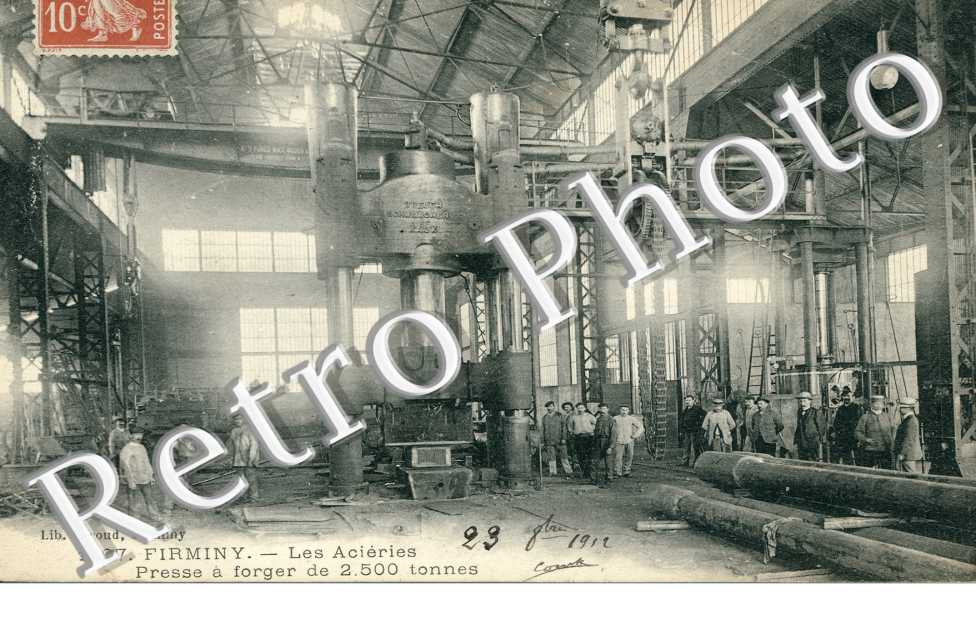 Les Acieries, Presse a forger