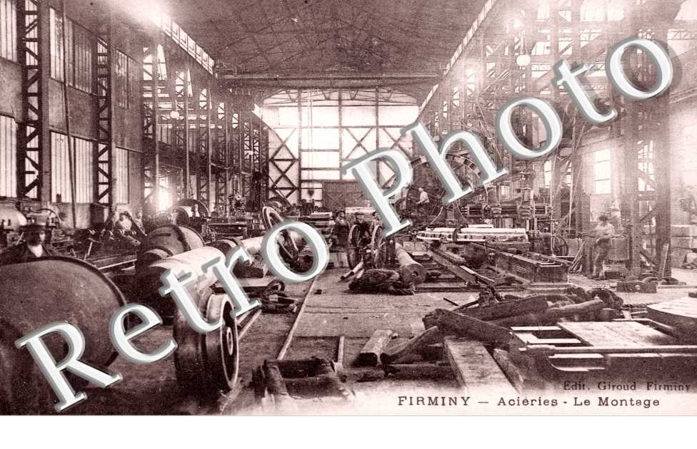 acieries - le montage