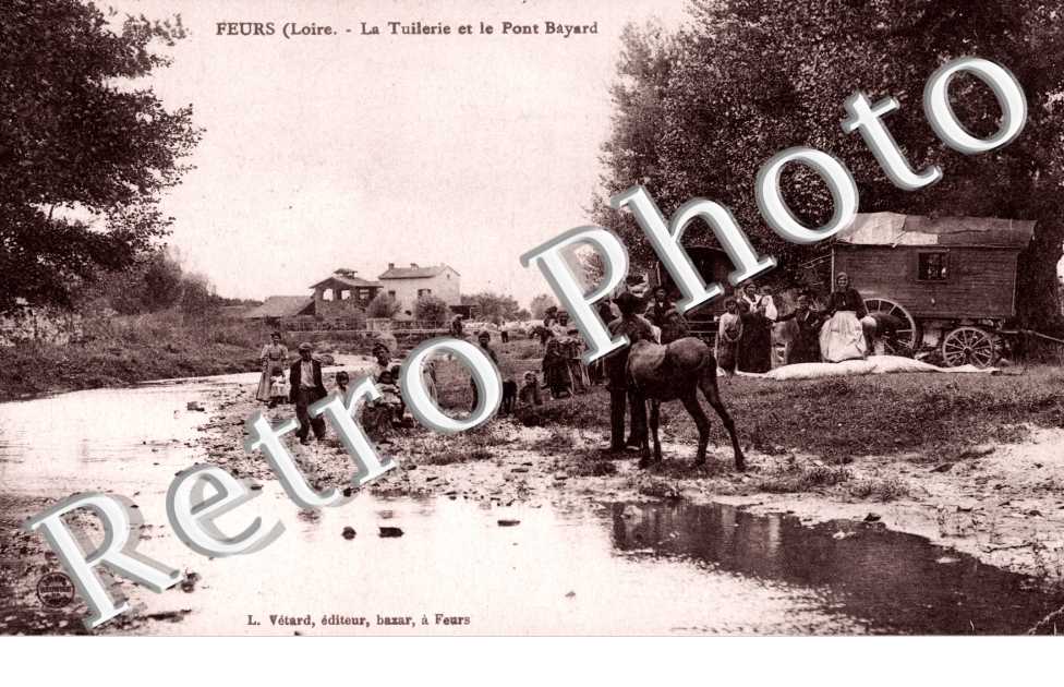 La Tuilerie et le Pont Bayard