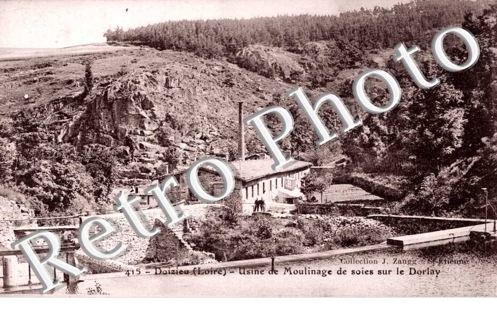 usine de moulinage de soies sur le dorlay