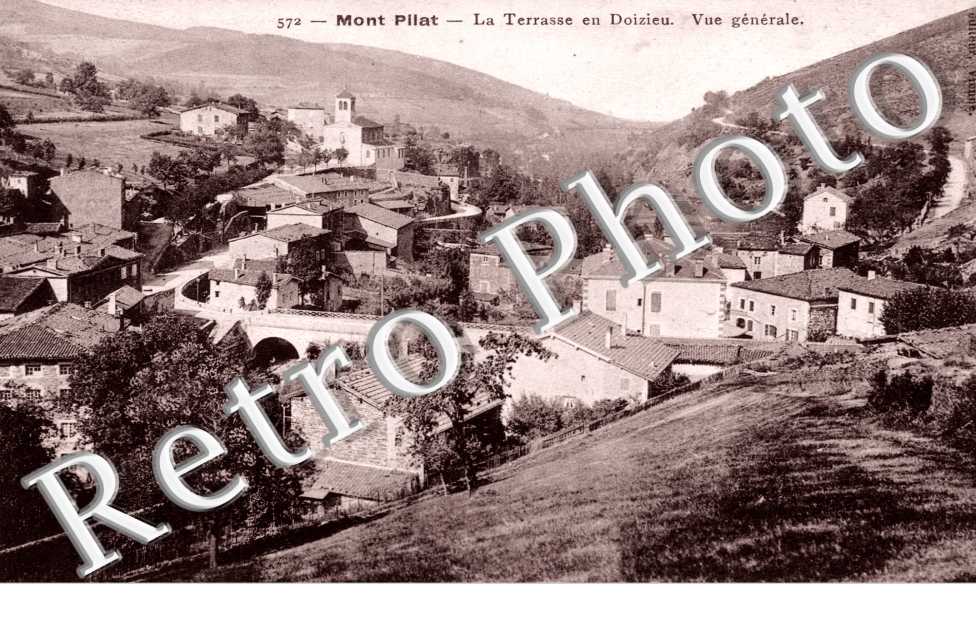 La Terrasse en Doizieu, Vue generale
