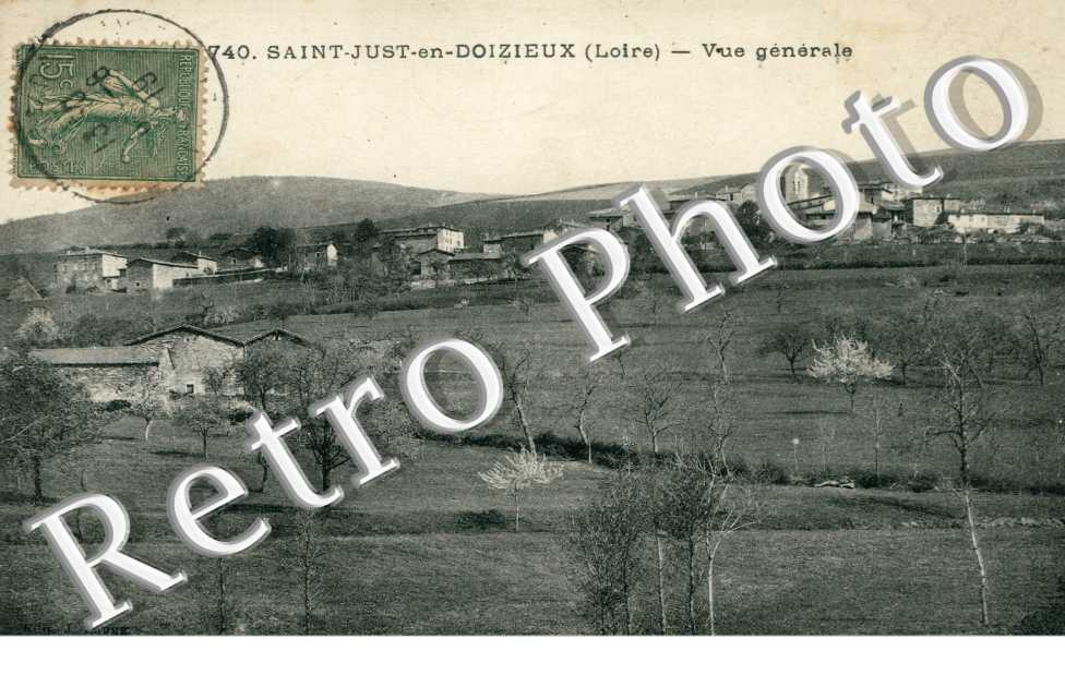 Saint Just en Doizieux, Vue generale