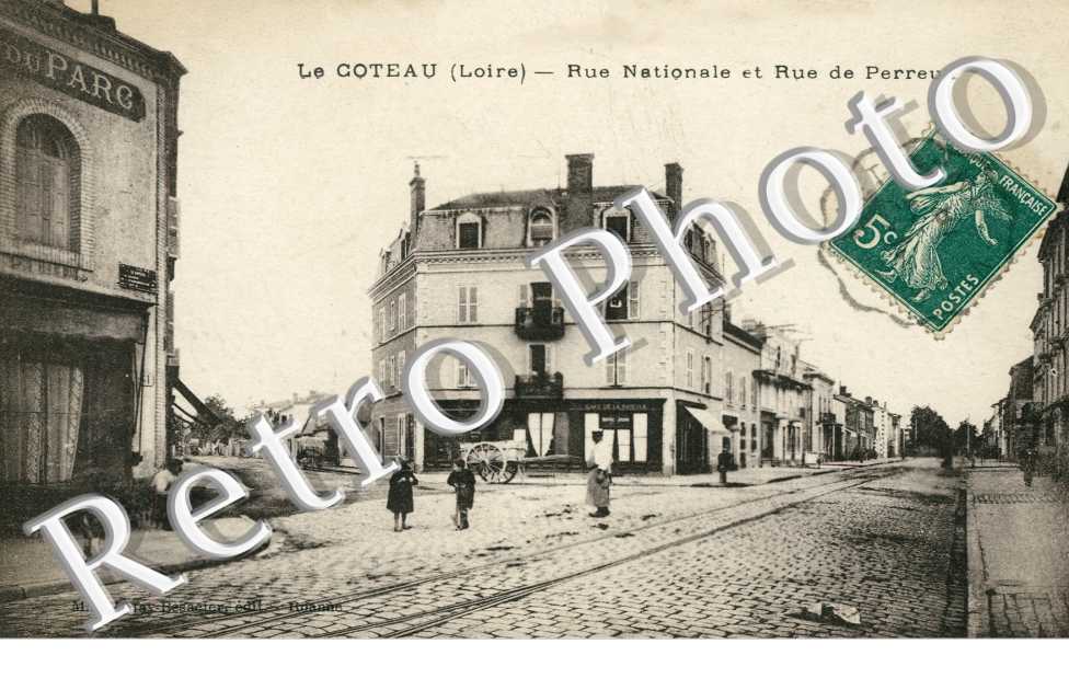 Rue Nationale et Rue de Perreux