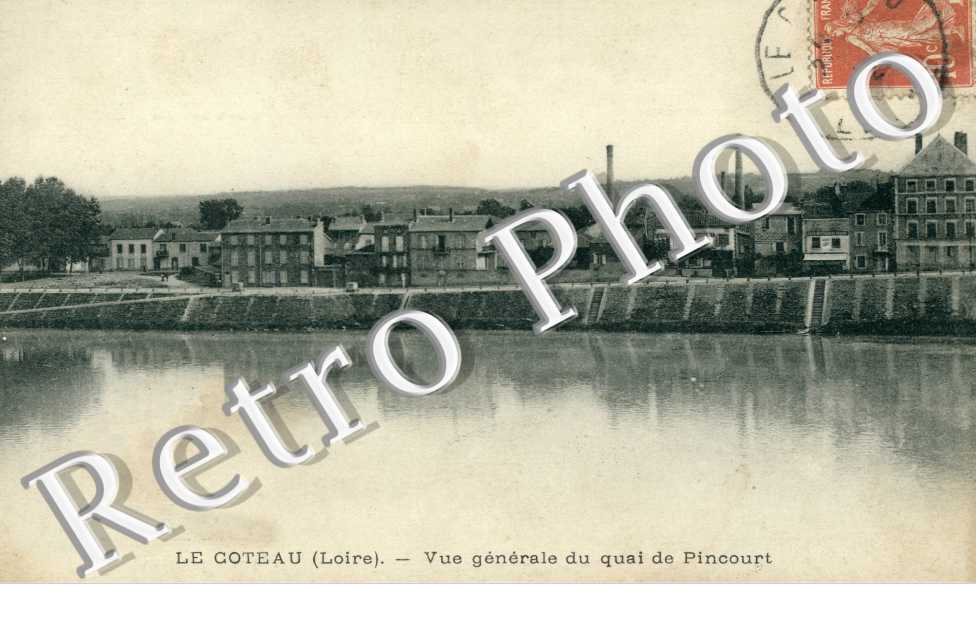 Vue Generale du Quai de Pincourt