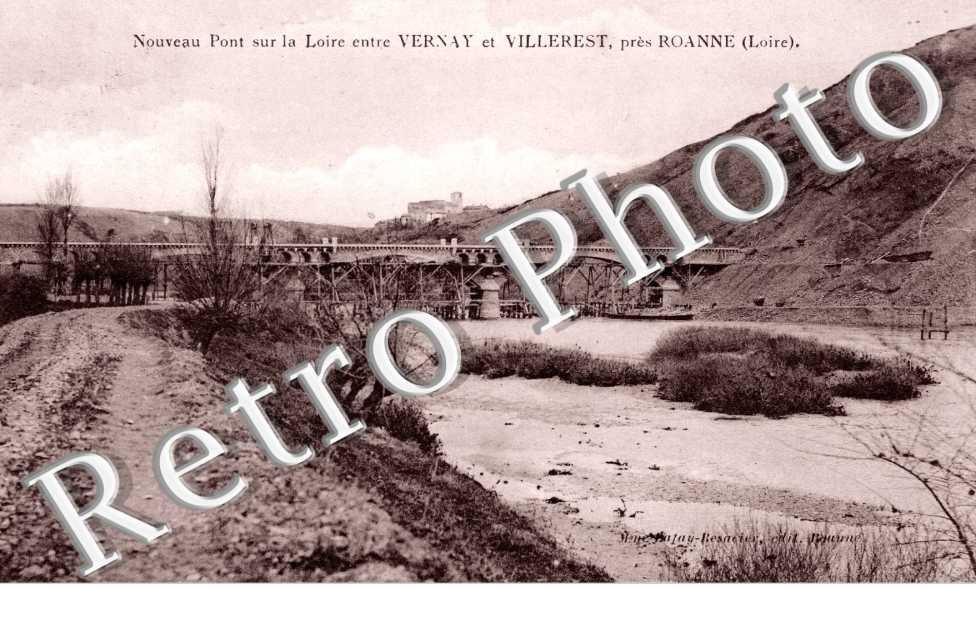 Nouveau Pont sur la Loire entre Vernay et Villerest