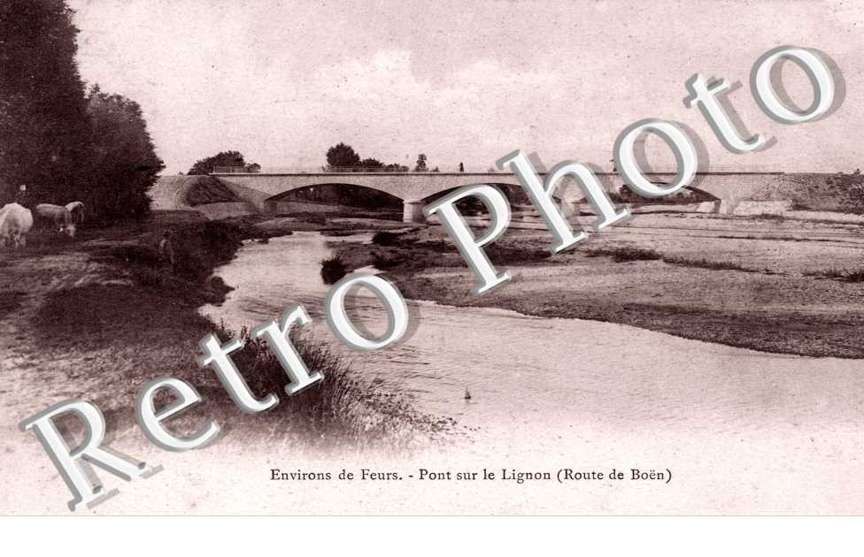 Pont sur le Lignon