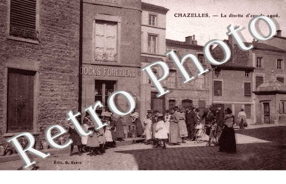 La disette d'eau de 1906