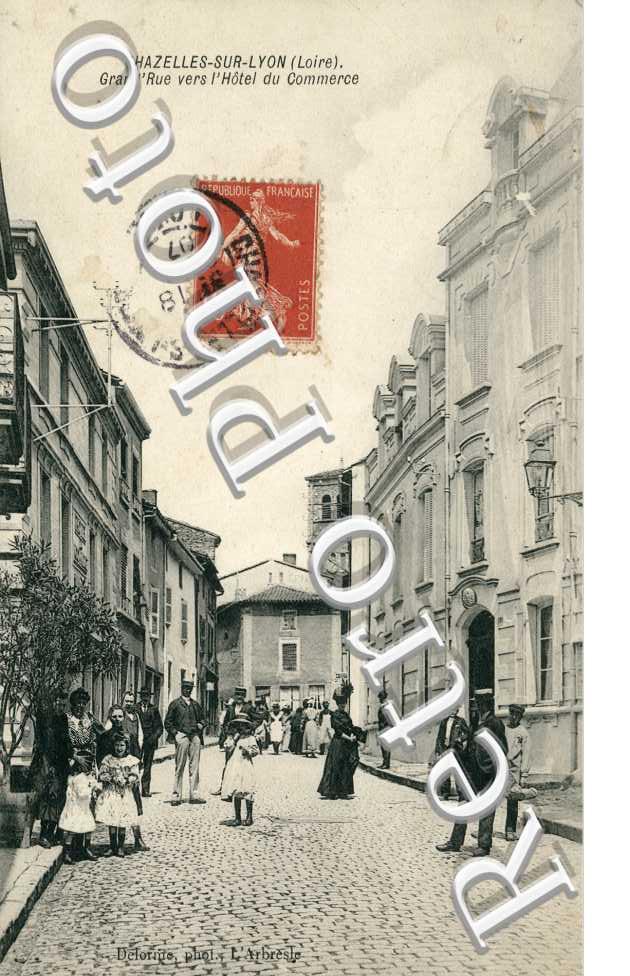 Grand'Rue vers l'Hotel du Commerce