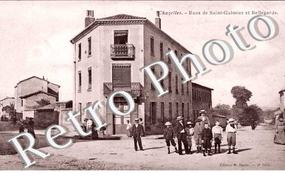 Rues de Saint Galmier et Bellegarde