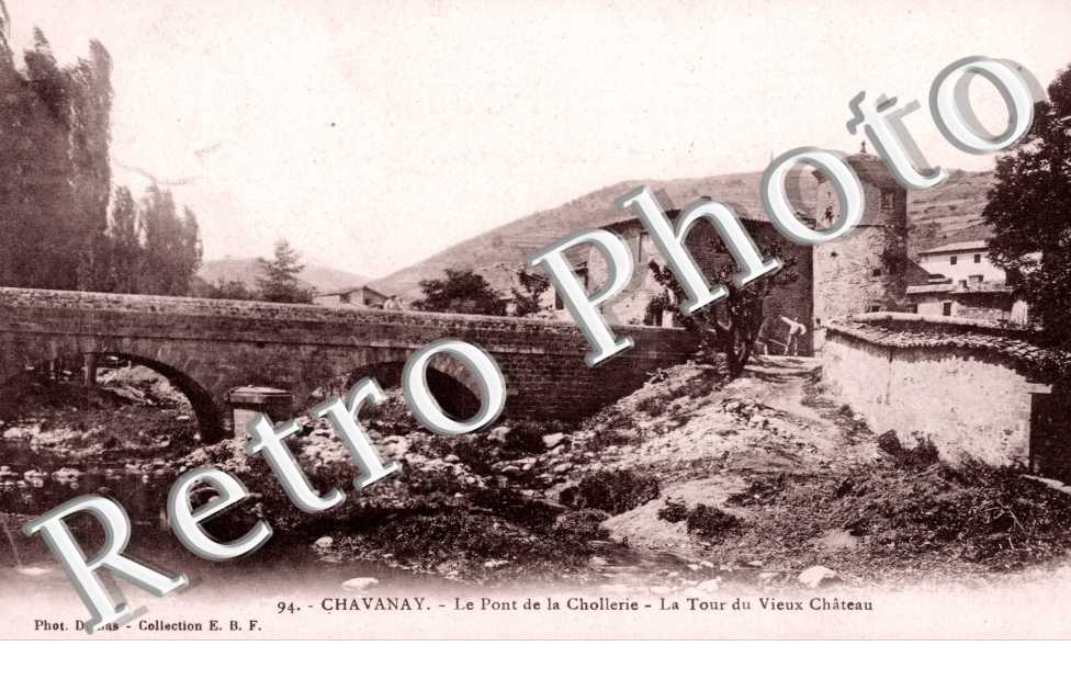 Le Pont de la Chollerie, la Tour du Vieux Chateau