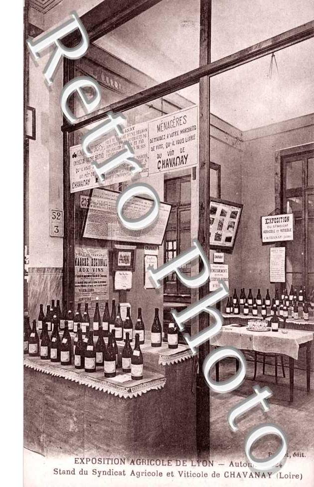 exposition agricole de Lyon 1924 - stand du syndicat agricole