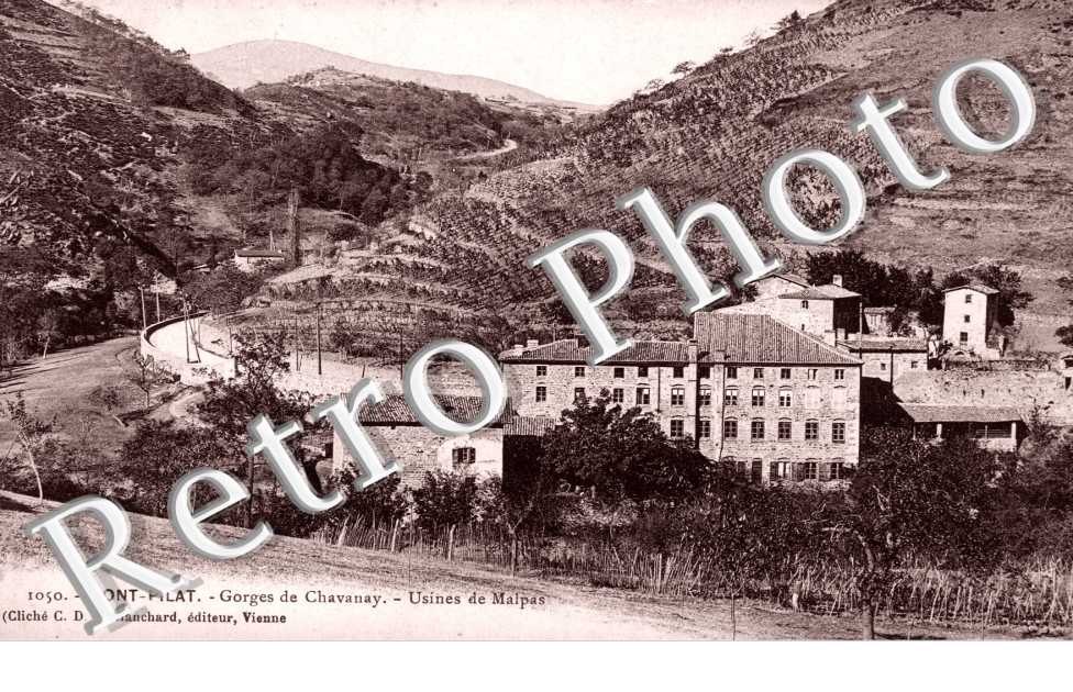 Gorges de Chavanay, Usines de Malpas