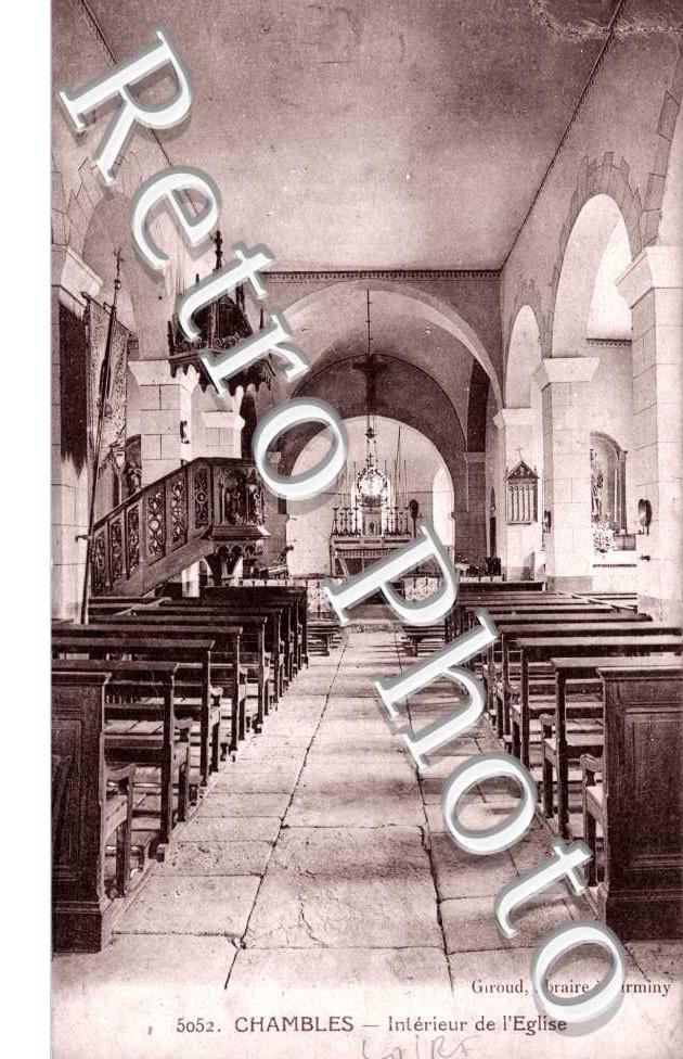 intérieur de l'église 