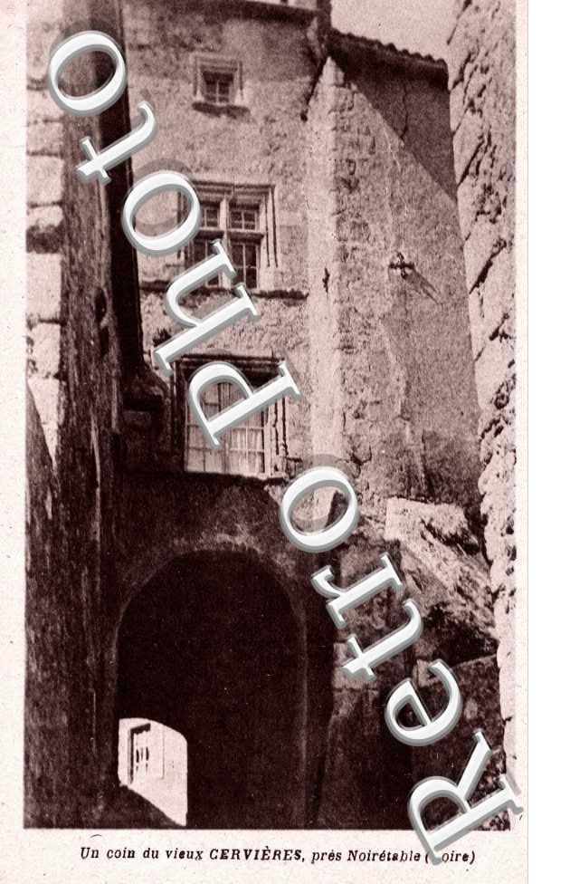 Un coin du vieux Cervieres
