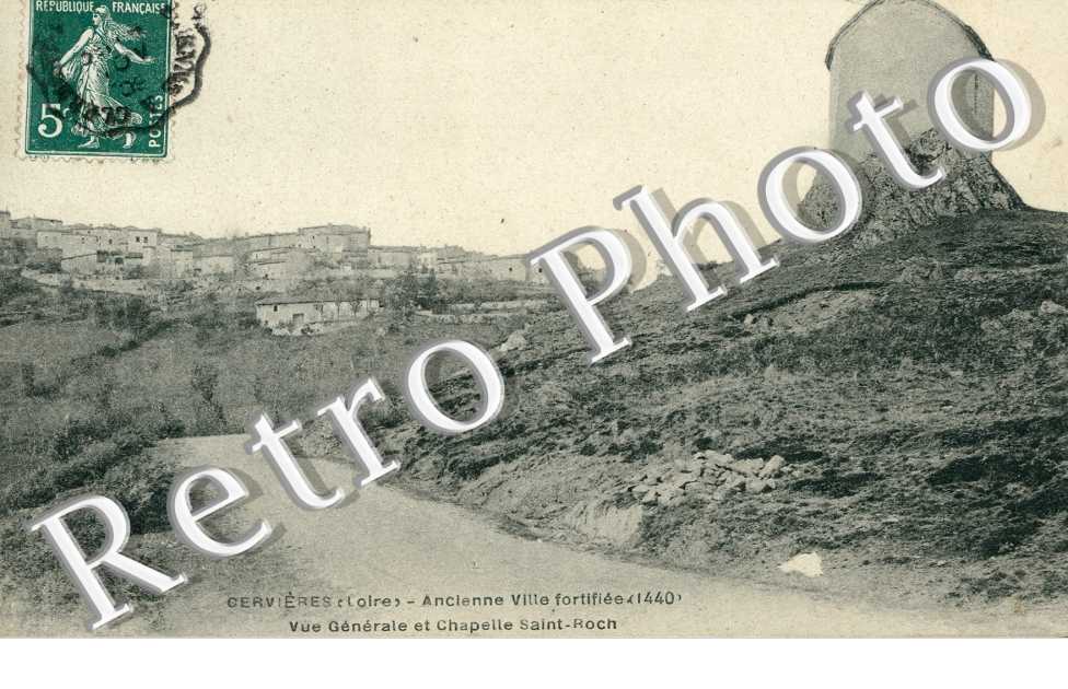 vue generale et chapelle Saint-Roch
