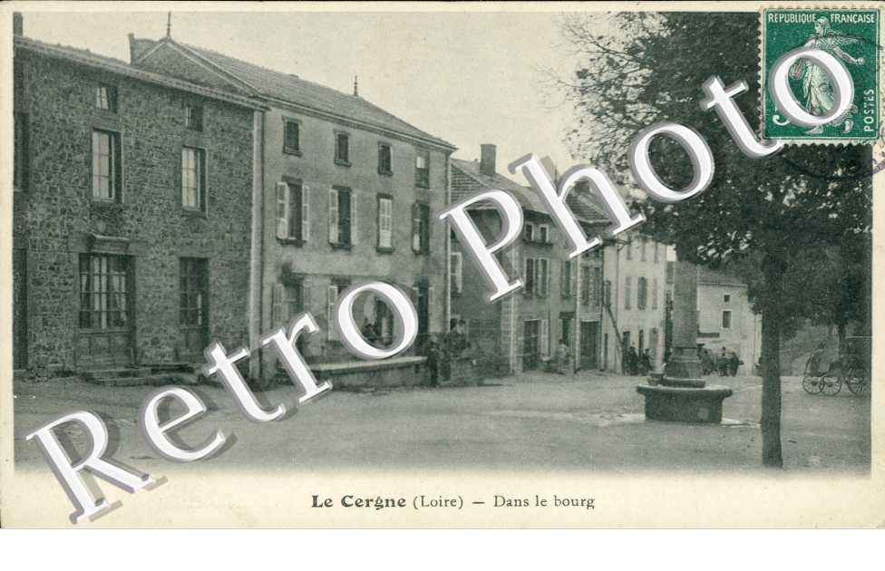 dans le bourg