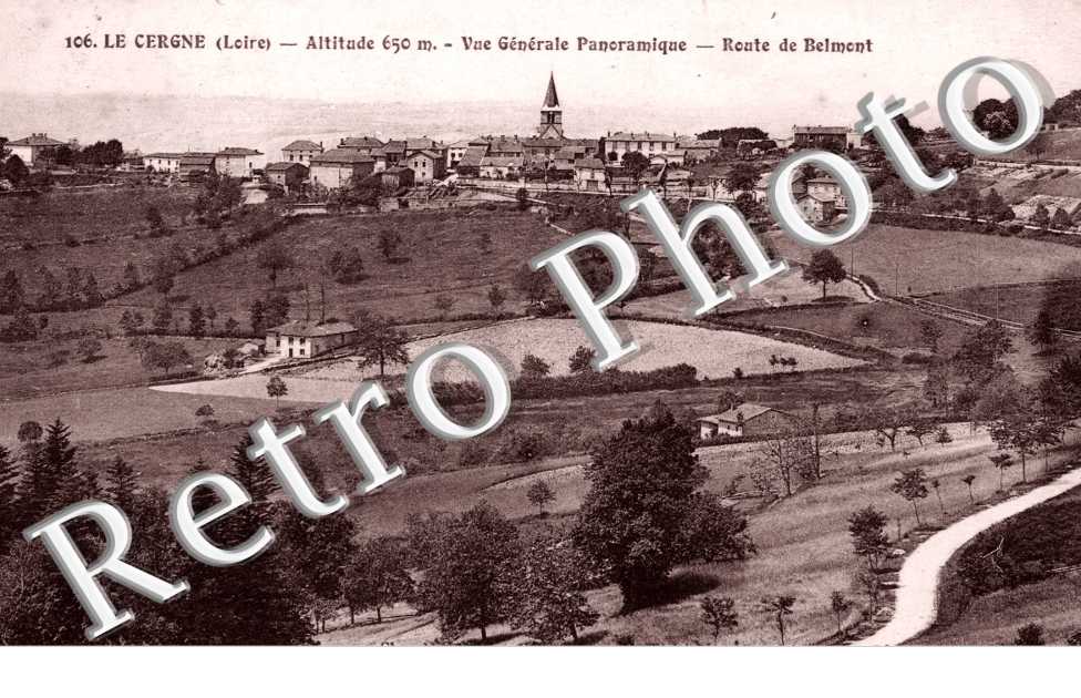 Vue generale, Route de Belmont